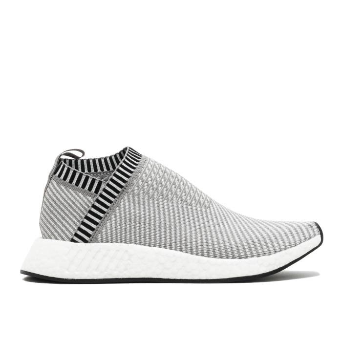 アディダス Adidas 【 Nmd_Cs2 Primeknit 'Dark Grey Shock Pink' Men Grey/Footwear White/Shock Pink 】 灰色 グレー ショック メンズ 灰色 グレー 白色 ホワイト ショック pink ピンク