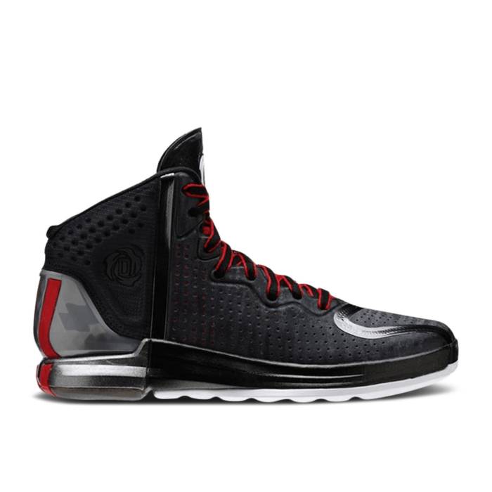 アディダス Adidas 【 D Rose 4 Black Scarlet Men Black/Light Scarlet/Neo Iron Metallic 】 Rose ローズ メンズ 黒色 ブラック ネオ