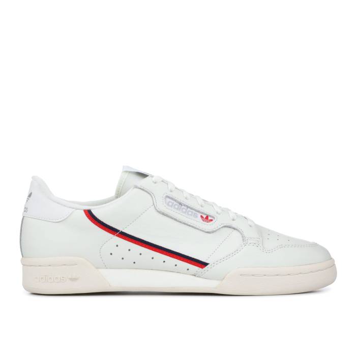 アディダス Adidas 【 Continental 80 Rascal \u0027Running White\u0027 Men Running White/Off White/Scarlet 】 メンズ 白いこと 白いこと