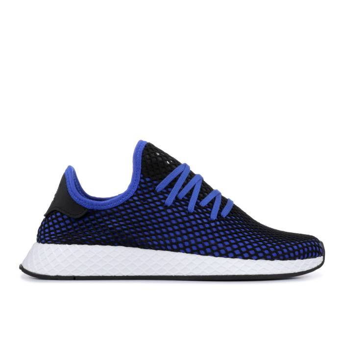 アディダス Adidas 【 Deerupt 'Hi-Res Blue' Men Hi-Res Blue/Hi-Res Blue/Core Black 】 メンズ 青色 ブルー コア 黒色 ブラック｜スニケス
