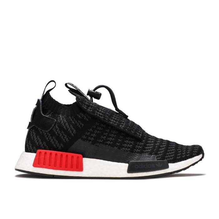 アディダス Adidas 【 Nmd_Ts1 'Bred' Men Core Black/Carbon/Grey 】 メンズ コア 黒色 ブラック カーボン 灰色 グレー