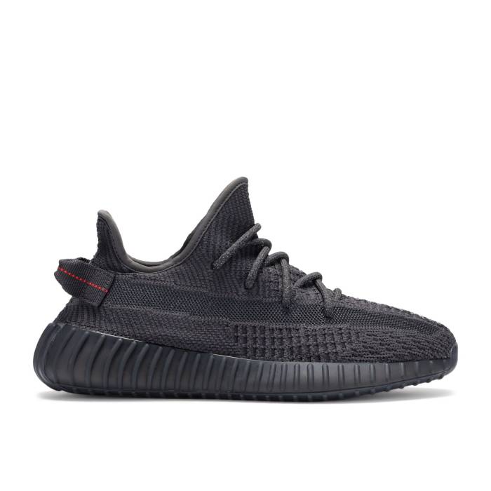 アディダス Adidas 【 Yeezy Boost 350 V2 \u0027Black Non-Reflective\u0027 Men Black/Black/Black 】 ブースト メンズ 黒いこと 黒いこと
