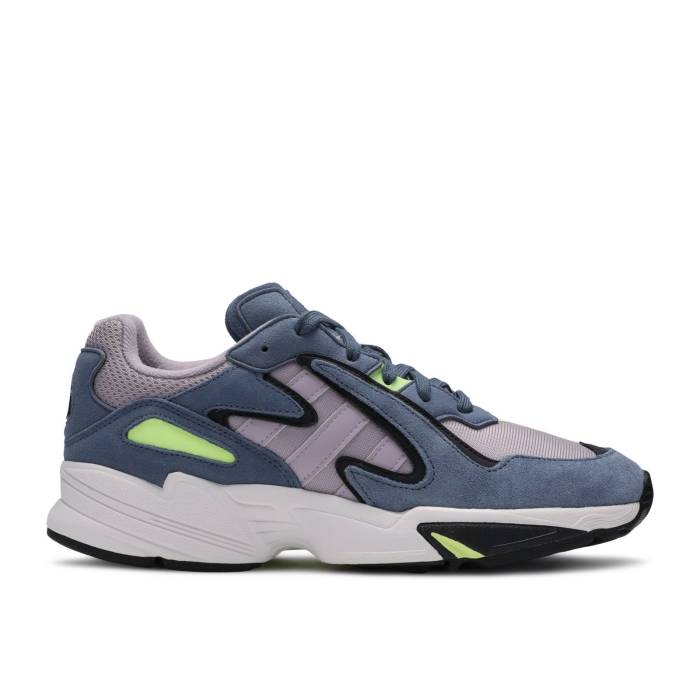 アディダス Adidas 【 Yung-96 Chasm \u0027Tech Ink\u0027 Men Tech Ink/Soft Vision/Hi-Res Yellow 】 メンズ テック yellow 黄味がかった・黄色