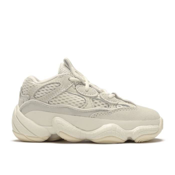 アディダス Adidas 【 Yeezy 500 Infant \u0027Bone White\u0027 Infant Bone White/Bone White/Bone White 】 もの言う花 白いこと 白いこと