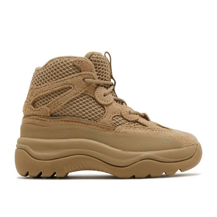 アディダス Adidas 【 Yeezy Desert Boot Infant \u0027Rock\u0027 Infant Rock/Rock/Rock 】 ブーツ もの言う花
