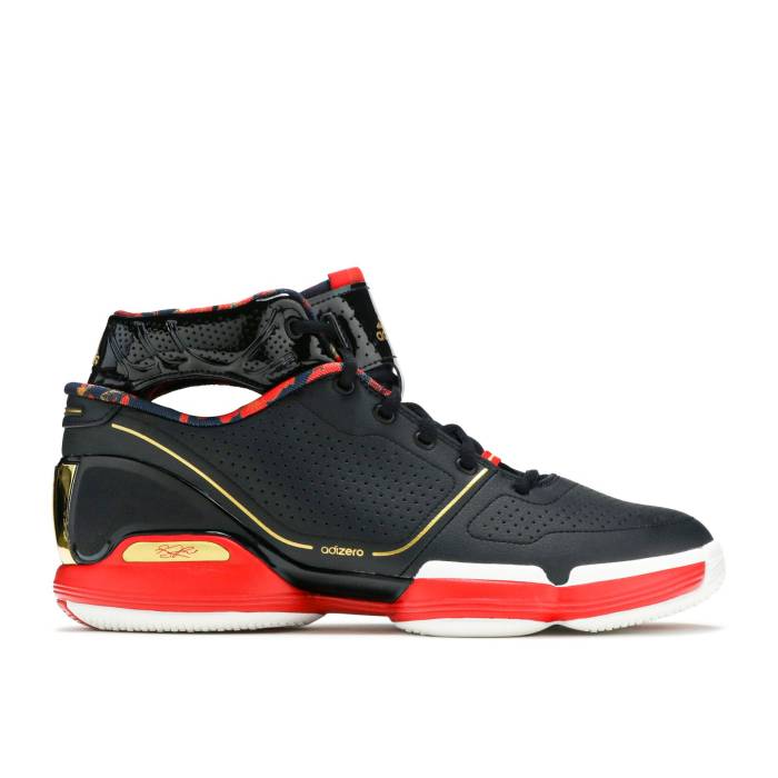 アディダス Adidas 【 Rose 1 Retro 'Forbidden City' Men Core Black/Gold Metallic/Scarlet 】 Rose ローズ レトロ メンズ コア 黒色 ブラック ゴールド
