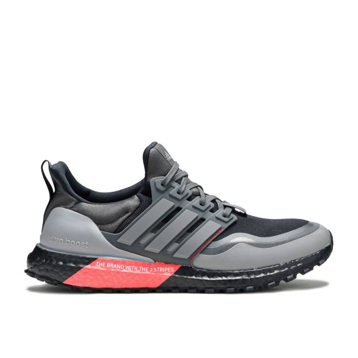 アディダス Adidas 【 Ultraboost All Terrain \u0027Shock Red\u0027 Men Black/Shock Red 】 メンズ 黒いこと 黒いこと ぼうぜん自失 Red 赤・赤いこと スニーカー-靴