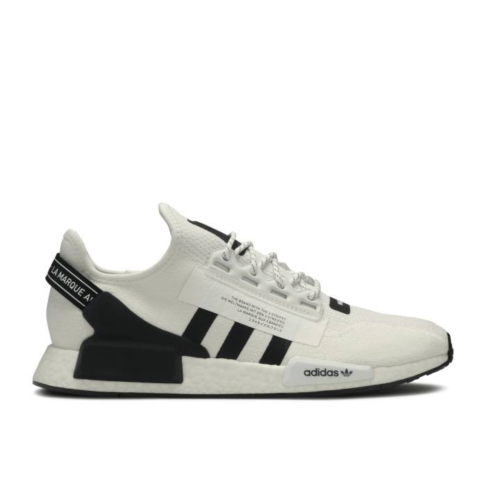 アディダス Adidas 【 Nmd_R1 V2 'Footwear White' Men Footwear White/Core Black/Footwear White 】 メンズ 白色 ホワイト コア 黒色 ブラック