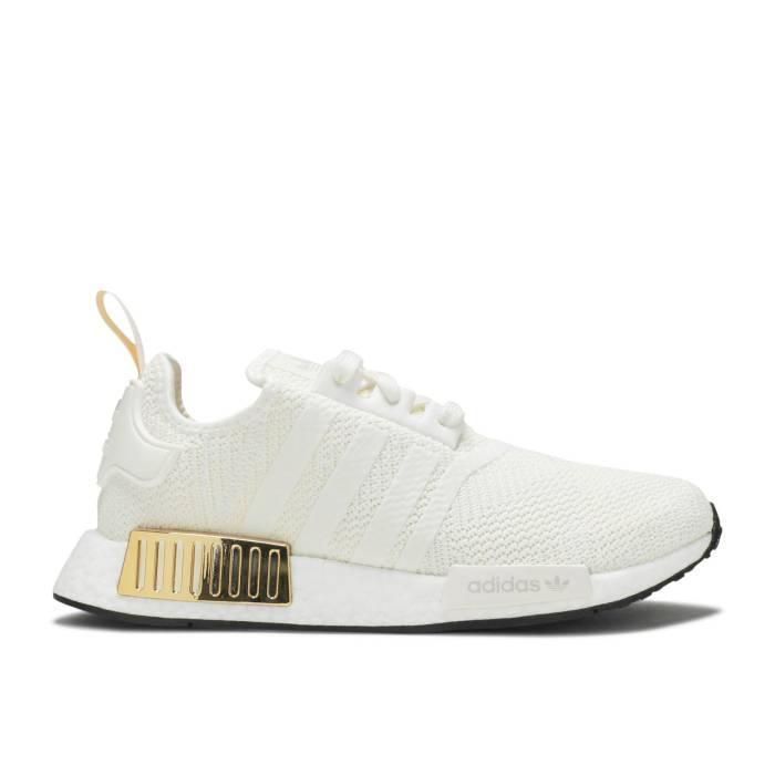 アディダス Adidas 【 Wmns Nmd_R1 'Off White Gold' Women Off White/Off White/Gold Metallic 】 白色 ホワイト レディース 白色 ホワイト ゴールド