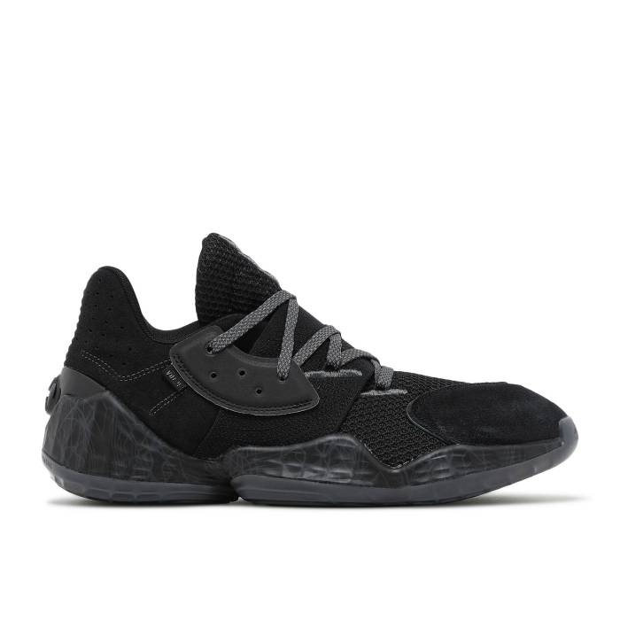 アディダス Adidas 【 Harden Vol.4 Gca Lights Out Men Core Black/Core Black/Solid Grey 】 ハーデン メンズ コア 黒色 ブラック ソリッド 灰色 グレー