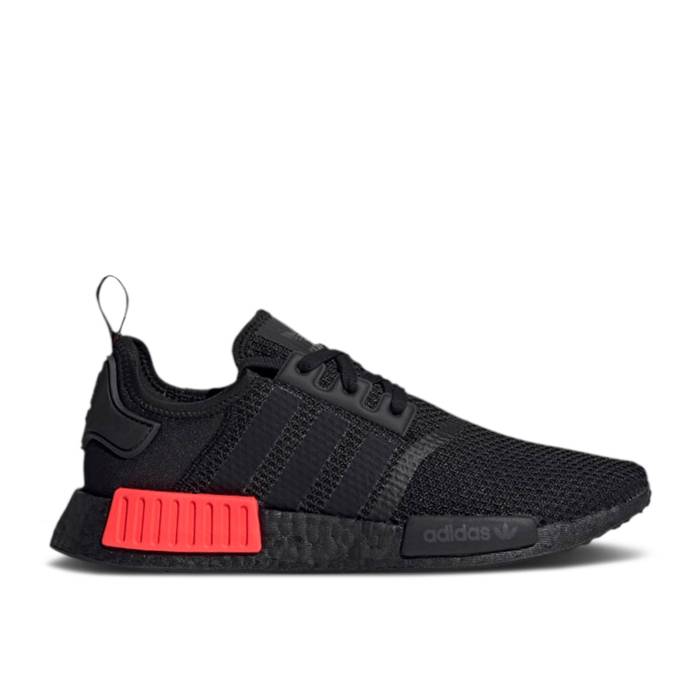 アディダス Adidas 【 Nmd_R1 'Solar Red' Men Core Black/Core Black/Solar Red 】 メンズ コア 黒色 ブラック Red 赤・レッド｜スニケス