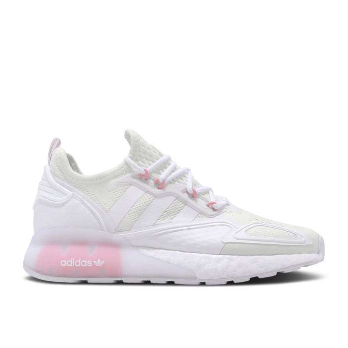 アディダス Adidas 【 Wmns Zx 2K Boost 'White Supplier Colour' Women Cloud White/Cloud White/Supplier Colour 】 ブースト レディース 白色 ホワイト｜スニケス