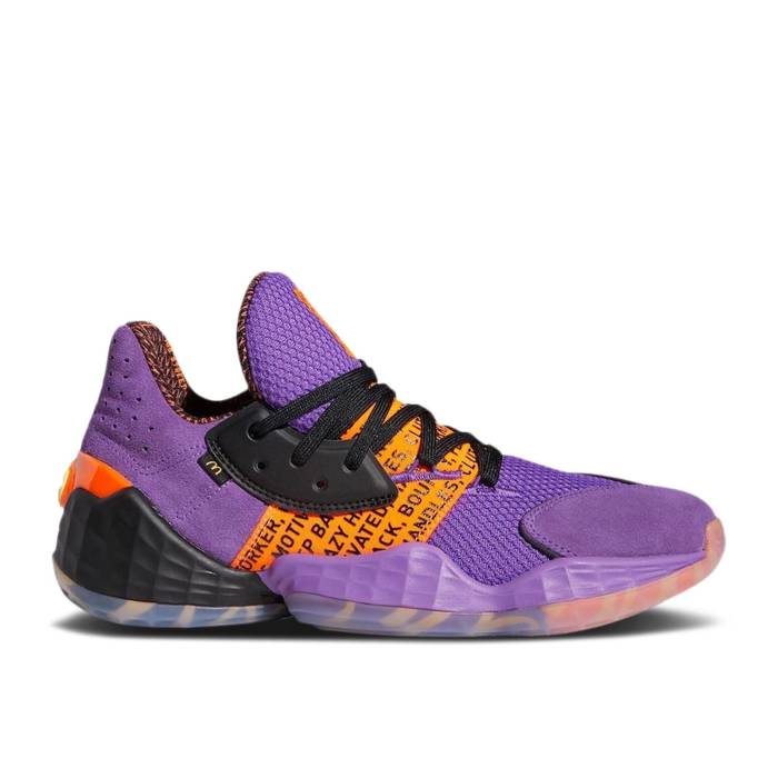 アディダス Adidas 【 Mcdonald X Harden Vol. 4 Harden Sauce Men Active Purple/Core Black/Solar Orange 】 ハーデン メンズ Purple 紫・パープル コア 黒色 ブラック orange 橙・オレンジ