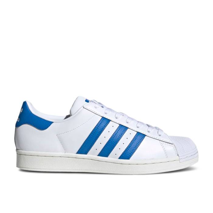 アディダス Adidas 【 Superstar White Blue Bird Men Cloud White/Blue Bird/Off White 】 Superstar スーパースター 青色 ブルー メンズ 白色 ホワイト 青色 ブルー