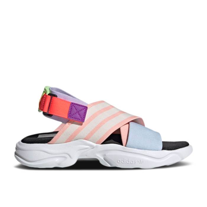 アディダス Adidas 【 Wmns Magmur Sandals \u0027Haze Coral Talc\u0027 Women Haze Coral/Talc/Sky Tint 】 サンダル レディース 天の原