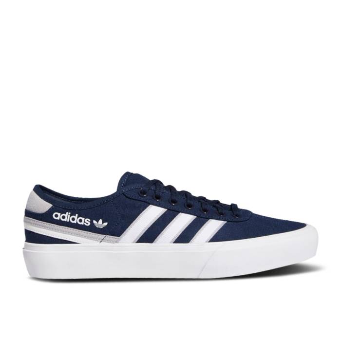 アディダス Adidas 【 Delpala \u0027Collegiate Navy\u0027 Men Collegiate Navy/Cloud White/Glory Grey 】 メンズ 紺色 米国海軍 白いこと 白いこと 薄墨色 薄墨色