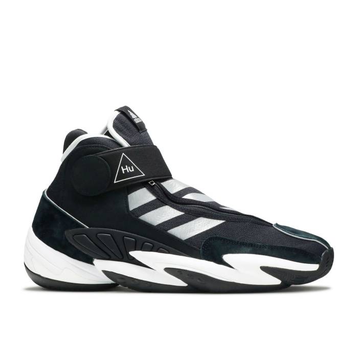 アディダス Adidas 【 Pharrell X Crazy Byw 0 To 60 Hu 'Core Black' Men Core Black/Silver Metallic/Cloud White 】 クレイジー メンズ コア 黒色 ブラック Silver 銀色・シルバー 白色 ホワイト
