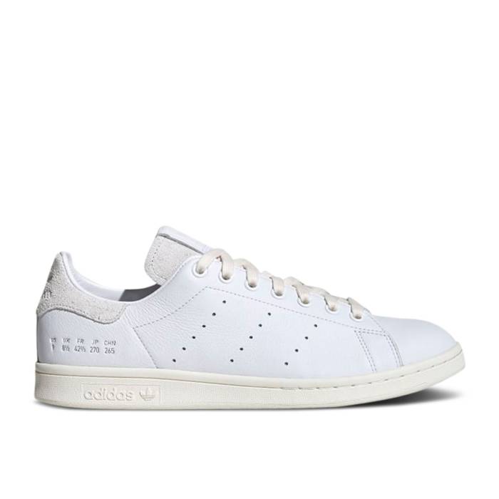 アディダス Adidas 【 Stan Smith 'Size Tag - Crystal White' Men Cloud White/Crystal White/Off White 】 タグ メンズ 白色 ホワイト｜スニケス