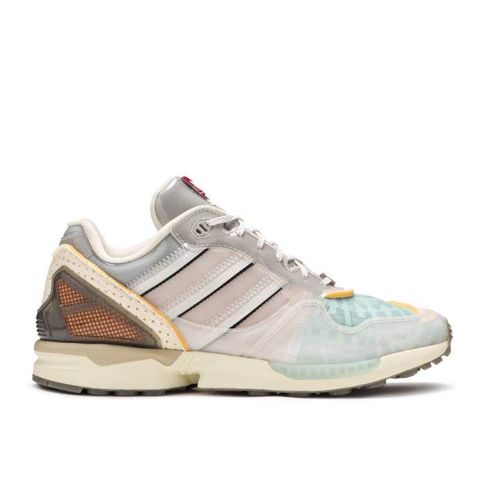 アディダス Adidas 【 Zx 6000 \u0027A-Zx Series - Inside Out\u0027 Men Clear Brown/White/Sand 】 つづき物 メンズ 赤銅色 赤銅色 白いこと 白いこと 砂色・沙子