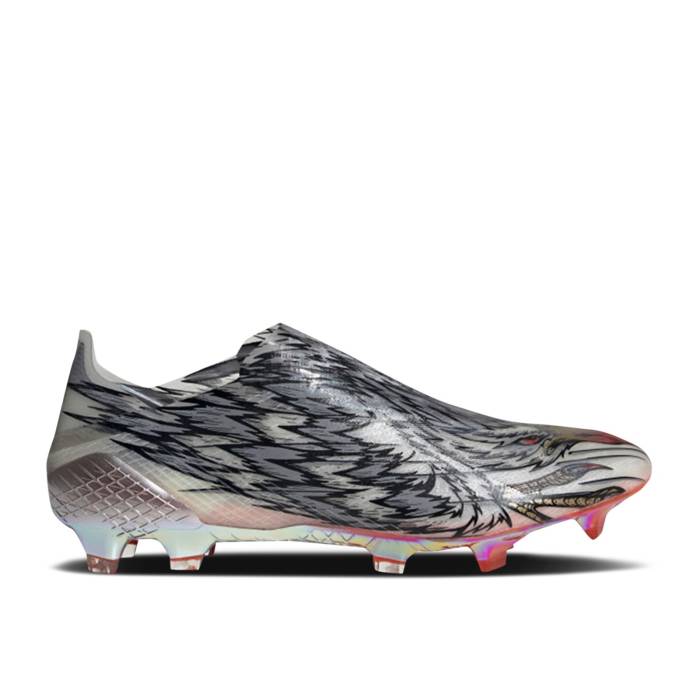 アディダス Adidas 【 X Ghosted+ Fg Peregrine Falcon Men Silver Metallic/Cloud White/Gold Metallic 】 メンズ Silver 銀色・シルバー 白色 ホワイト ゴールド