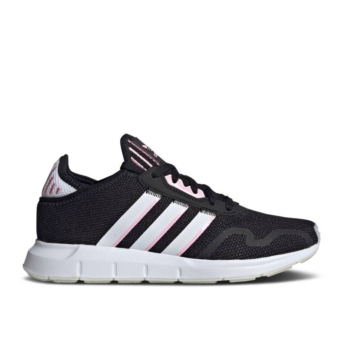 アディダス Adidas 【 Wmns Swift Run X \u0027Black True Pink\u0027 Women Core Black/Cloud White/True Pink 】 Swift 幽客 レディース 中核グループ 黒いこと 黒いこと 白いこと 白いこと pink サクラ色
