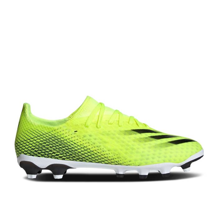 アディダス Adidas 【 X Ghosted.3 Mg olar Yellow Men Solar Yellow/Cloud White/Royal Blue 】 メンズ yellow 黄色・イエロー 白色 ホワイト 青色 ブルー