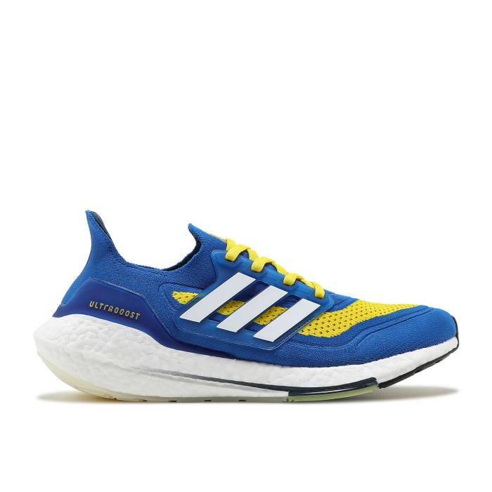 アディダス Adidas 【 Ultraboost 21 \u0027La Rams\u0027 Men Royal Blue/Yellow/Cloud White 】 メンズ 青み 青色 yellow 黄味がかった・黄色 白いこと 白いこと