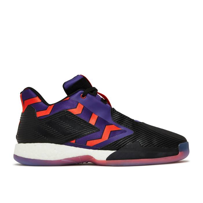 アディダス Adidas 【 T-Mac Millennium 2 \u0027Purple Red Fluo\u0027 Men Core Black/College Purple/Red Fluorescent/Bright White 】 Red 赤・赤いこと メンズ 中核グループ 黒いこと 黒いこと 単科大学 Purple 紫・パープル Red 赤・赤いこと 白いこと ホ