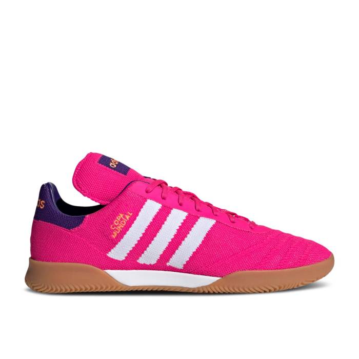 アディダス Adidas 【 Copa Mundial '70 Years' Men Shock Pink/Cloud White/Collegiate Purple 】 メンズ ショック pink ピンク 白色 ホワイト Purple 紫・パープル|スニケス