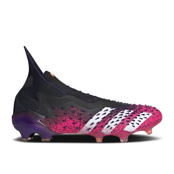 アディダス Adidas 【 Predator Freak+ Fg Demonskin - Black Shock Pink Men Core Black/Cloud White/Shock Pink 】 プレデター 黒色 ブラック ショック メンズ コア 黒色 ブラック 白色 ホワイト ショック pink ピンク