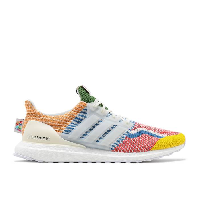 アディダス Adidas 【 Ultraboost 5.0 Dna 'Pride Pack - Love Unites' Men Off White/Off White/Light Purple 】 メンズ 白色 ホワイト Purple 紫・パープル|スニケス