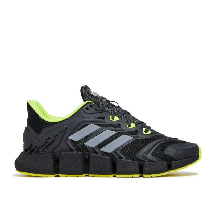 アディダス Adidas 【 Climacool Vento \u0027Carbon Yellow\u0027 Men Core Black/Grey Four/Carbon 】 クライマクール メンズ 中核グループ 黒いこと 黒いこと 薄墨色 薄墨色 炭素