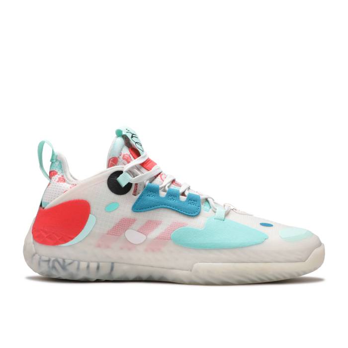 アディダス Adidas 【 Harden Vol. 5 Futurenatural \u0027Avatar Pack - Traffic Violation\u0027 Men Orbit Grey/Bright Red/Clear Mint 】 ハーデン メンズ 薄墨色 薄墨色 Red 赤・赤いこと