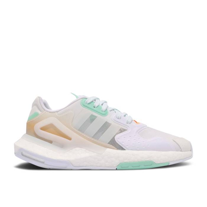 アディダス Adidas 【 Wmns Day Jogger 'White Clear Mint' Women Cloud White/Cloud White/Clear Mint 】 ジョガーパンツ レディース 白色 ホワイト｜スニケス