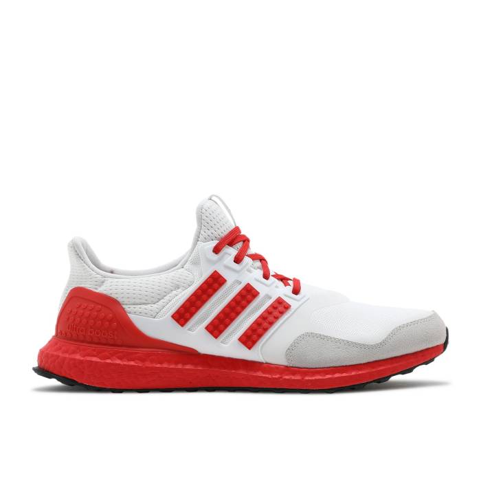 アディダス Adidas 【 Lego X Ultraboost \u0027Color Pack - Red\u0027 Men White/Red 】 メンズ 白いこと 白いこと Red 赤・赤いこと