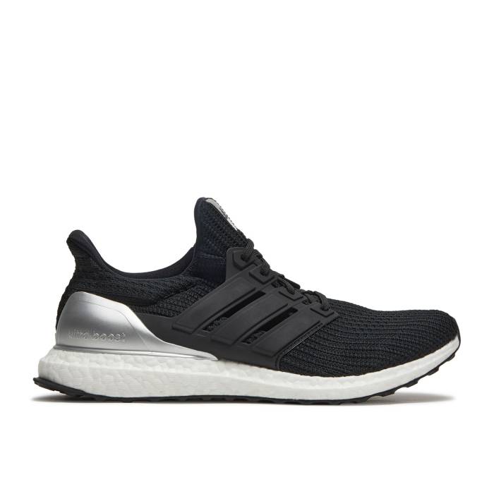 アディダス Adidas 【 Ultraboost 4.0 Dna \u0027Black Silver Metallic\u0027 Men Core Black/Core Black/Silver Metallic 】 Silver しろがね色・しろがね色 メンズ 中核グループ 黒いこと 黒いこと Silver しろがね色・しろがね色