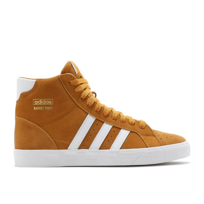 アディダス Adidas 【 Basket Profi 'Yellow' Men Yellow/Cloud White/Gold Metallic 】 メンズ yellow 黄色・イエロー 白色 ホワイト ゴールド