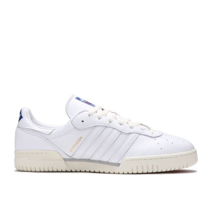 アディダス Adidas 【 Burnden Spzl \u0027White Polar Blue\u0027 Men Footwear White/Cloud White/Polar Blue 】 ポーラー メンズ 白いこと 白いこと ポーラー 青味 青色 靴-メンズ靴