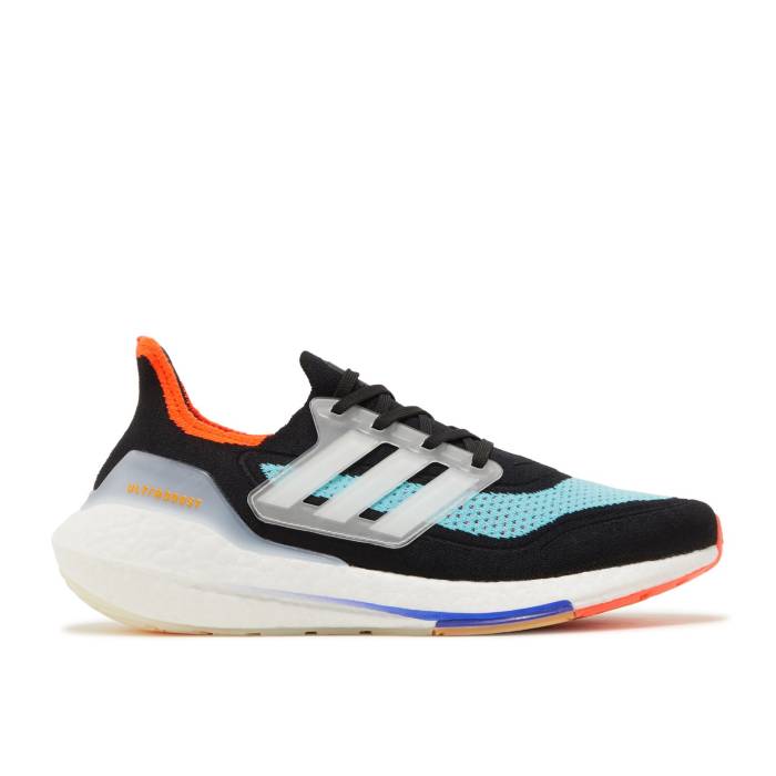 アディダス Adidas 【 Ultraboost 21 'Black Pulse Aqua' Men Core Black/Cloud White/Pulse Aqua 】 メンズ コア 黒色 ブラック 白色 ホワイト アクア 35,685円
