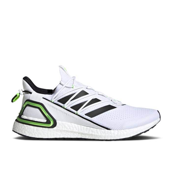 アディダス Adidas 【 Ultraboost 20 Lab \u0027White Signal Green\u0027 Men Cloud White/Core Black/Signal Green 】 メンズ 白いこと 白いこと 中核グループ 黒いこと 黒いこと green 緑・緑であること