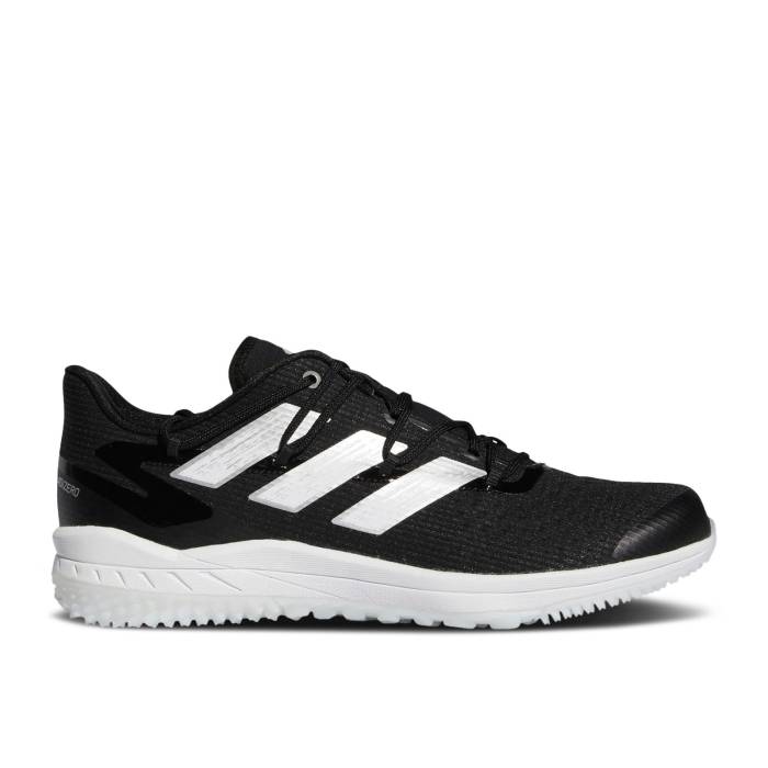 アディダス Adidas 【 Adizero Afterburner 8 Tf 'Black White' Men Core Black/Silver Metallic/Cloud White 】 アディゼロ メンズ コア 黒色 ブラック Silver 銀色・シルバー 白色 ホワイト