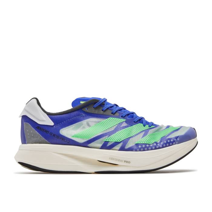 アディダス Adidas 【 Adizero Adios Pro 2 onic Ink Screaming Green Men Sonic Ink/Screaming Green/Cloud White 】 アディゼロ アディオス プロ メンズ green 緑・グリーン 白色 ホワイト