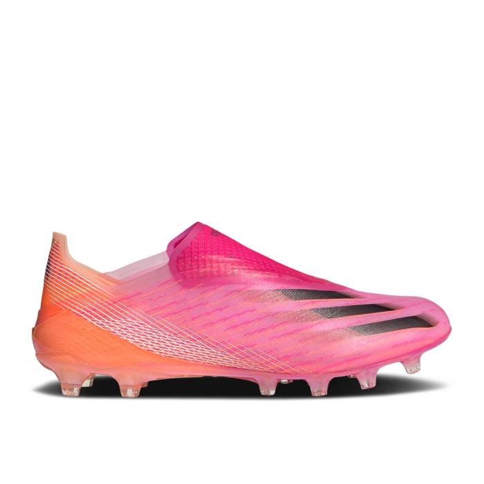 アディダス Adidas 【 X Ghosted+ Ag hock Pink Men Shock Pink/Core Black/Screaming Orange 】 メンズ ショック pink ピンク コア 黒色 ブラック orange 橙・オレンジ