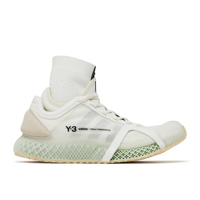 アディダス Adidas 【 Y-3 Runner 4D Iow Mid Core White Men Core White/Off White/Black 】 ミッド メンズ コア 白色 ホワイト 黒色 ブラック