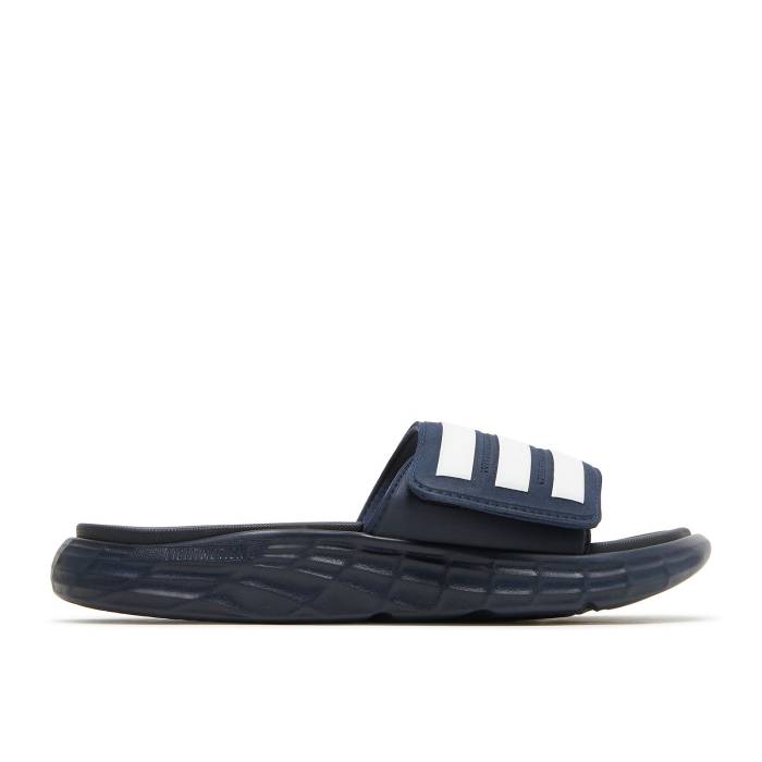 アディダス Adidas 【 Duramo Sl Slides \u0027Collegiate Navy\u0027 Men Collegiate Navy/Cloud White/Collegiate Navy 】 メンズ 紺色 米国海軍 白いこと 白いこと