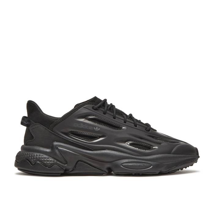 アディダス Adidas 【 Ozweego Celox \u0027Black\u0027 Men Core Black/Core Black/Grey Five 】 メンズ 中核グループ 黒いこと 黒いこと 薄墨色 薄墨色