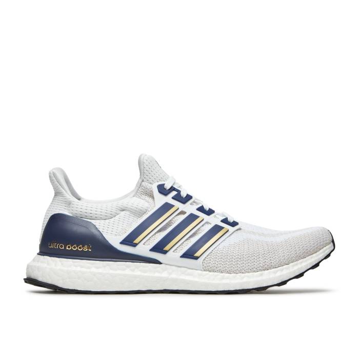 アディダス Adidas 【 Ultraboost 2.0 Dna tefon Diggs Pe Men Cloud White/Gold Metallic/Indigo 】 メンズ 白色 ホワイト ゴールド 藍色・インディゴ