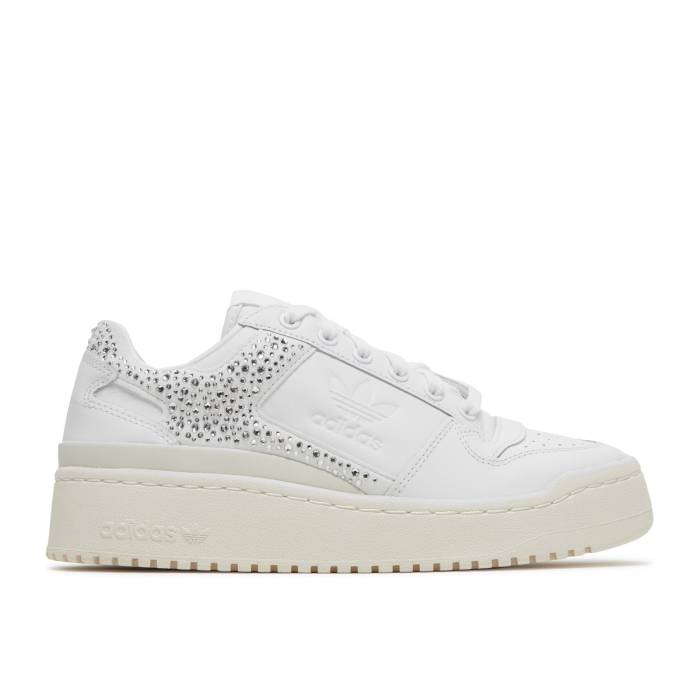 アディダス Adidas 【 Wmns Forum Bold 'Sparkly Crystals' Women Cloud White/Off White/Sonic Fuchsia 】 フォーラム レディース 白色 ホワイト