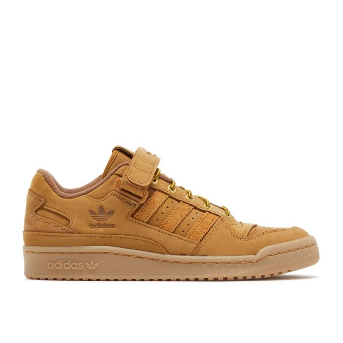 アディダス Adidas 【 Atmos X Forum Low \u0027Wheat\u0027 Men Mesa/Mesa/Gum 】 討論会 メンズ