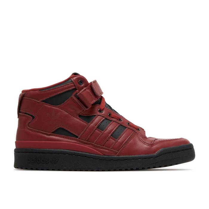 アディダス Adidas 【 Marvel X Forum Mid \u0027Star Lord\u0027 Men Mystery Red/Mystery Red/Core Black 】 討論会 ミッド メンズ Red 赤・赤いこと 中核グループ 黒いこと 黒いこと